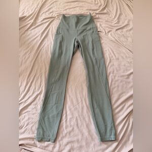 Lululemon Sage Green High-Waisted Leggings